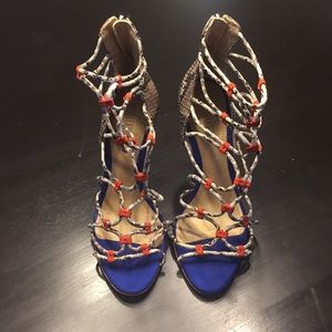 ☀️ PRICE DROP!!New Schutz Suede & Snakeskin